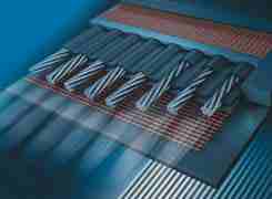 Bandas transportadoras, de acero